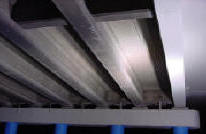 Underpass cleaned and pigeon abatement exclusion netting has been installed